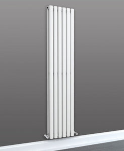 Porto Vertical Double Panel – White