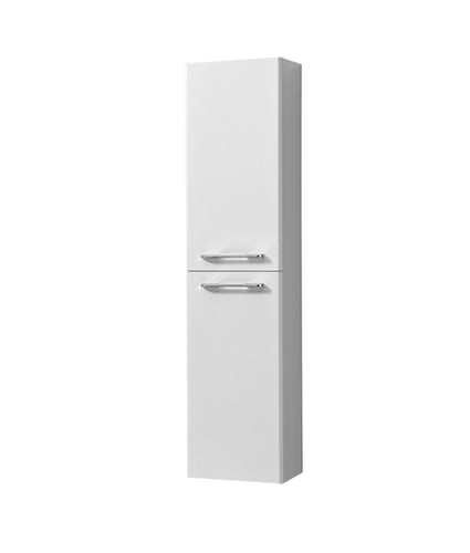Ava Tall Boy Storage Cabinet White